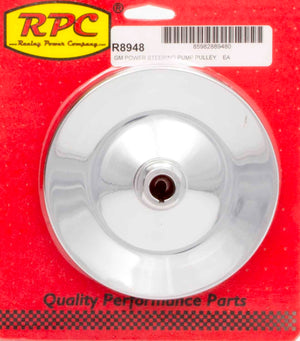 RACING POWER R8948 fits GM P/S Pulley Chrome