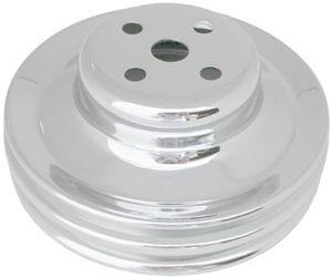RACING POWER R8975 Chrome fits Ford 289 Water Pump 2V Pulley