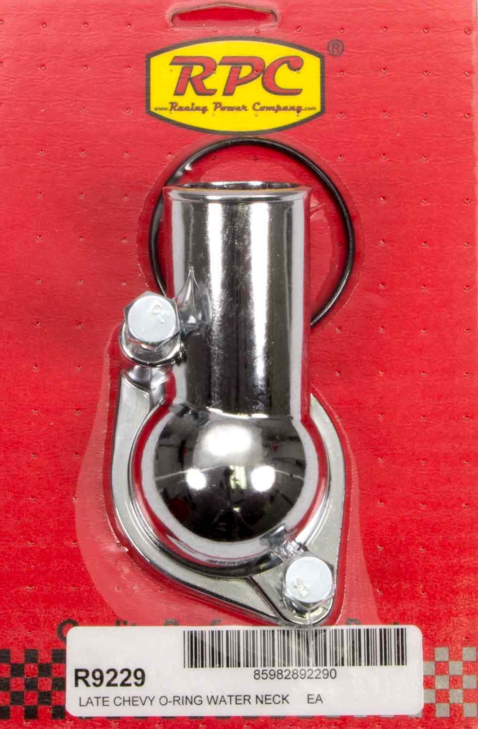 RACING POWER R9229 66-75 fits Chevy V8 Steel Water Neck Chrome