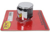 RACING POWER R9516BK Push In Breather 3in Tall Chrome/Black