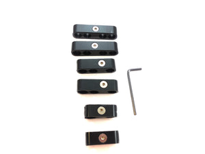 RACING POWER R9570BK Billet Wire Separators R ace Style - Black