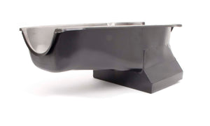 RACING POWER R9716 86- fits SBC Steel Drag Race Oil Pan Black
