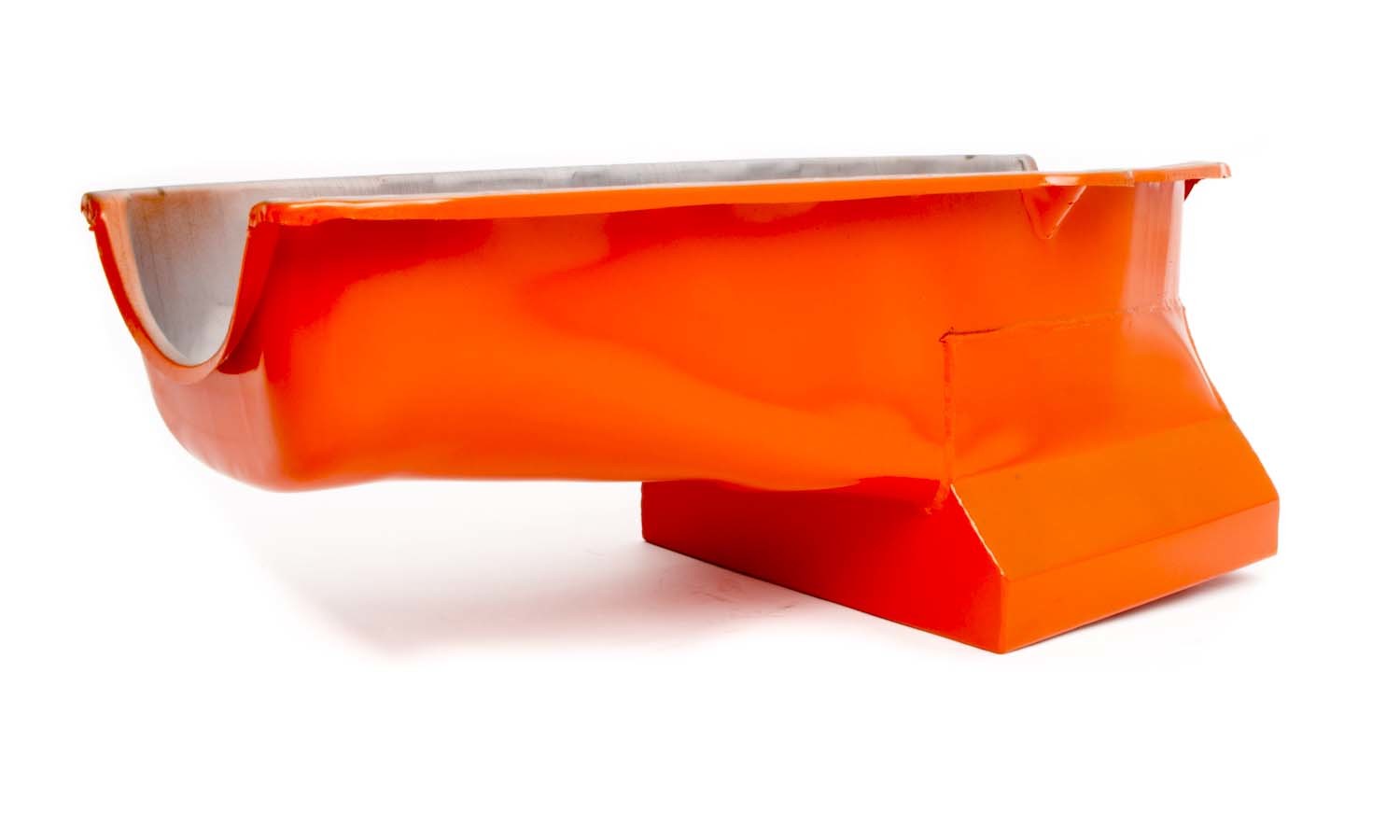 RACING POWER R9726 55-79 fits SBC Steel Drag Race Oil Pan Orange