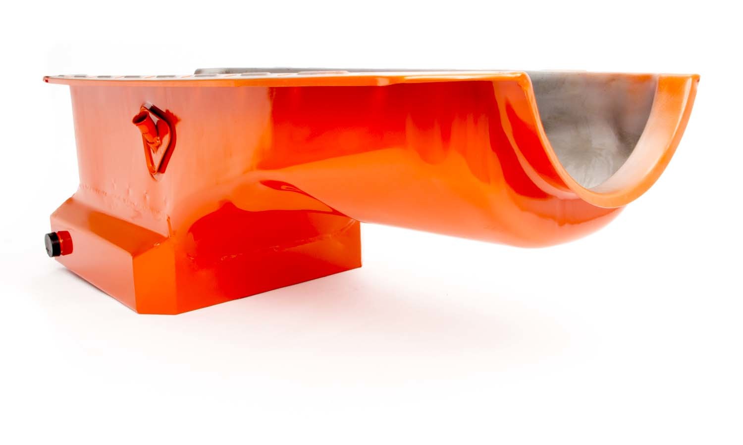 RACING POWER R9729 65-95 BBC Steel Drag Race Oil Pan Orange