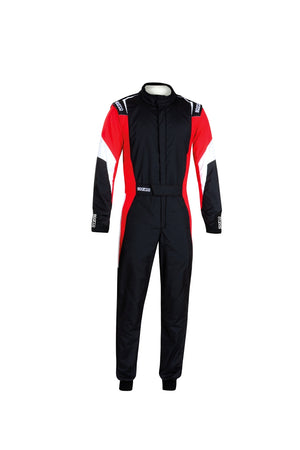 SPARCO 001144B56NRRB Comp Suit Black/Red Large