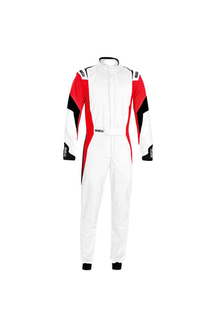 SPARCO 001144B60BRNR Comp Suit White/Red X-Large