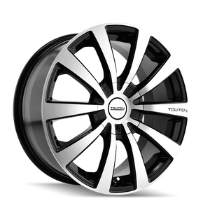 TOUREN 3130-8811M TOUREN TR3 3130 GLOSS BLACK MACHINED 18X8 5-110/5-115 40MM
