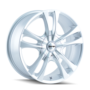 TOUREN 3222-7703S TOUREN TR22 3222 GLOSS HYPER SILVER 17X7 5-100/5-114.3 40MM