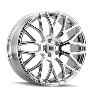 TOUREN 3276-2845C35 TOUREN TR76 3276 CHROME 20X8.5 5-112 35MM 66.56MM