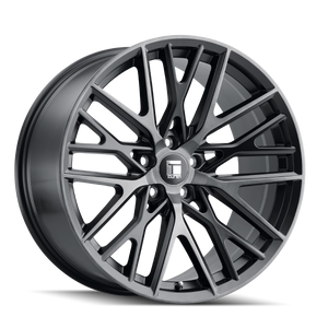 TOUREN 3291-2932TM30 TOUREN TR91 3291 MATTE BLACK BRUSHED WITH DARK 20X9 6-120