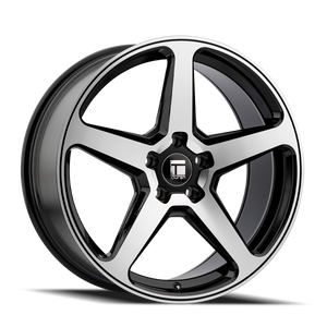 TOUREN 3296-2912MB35 TOUREN TF96 3296 GLOSS BLACK MACHINED 20X9 5-120 35MM