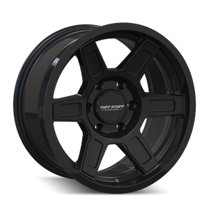 TUFFSTUFF TS01-7873GB TUFFSTUFF ASCENT TS01 GLOSS BLACK 17X8.5 5-127 0MM 71.5MM