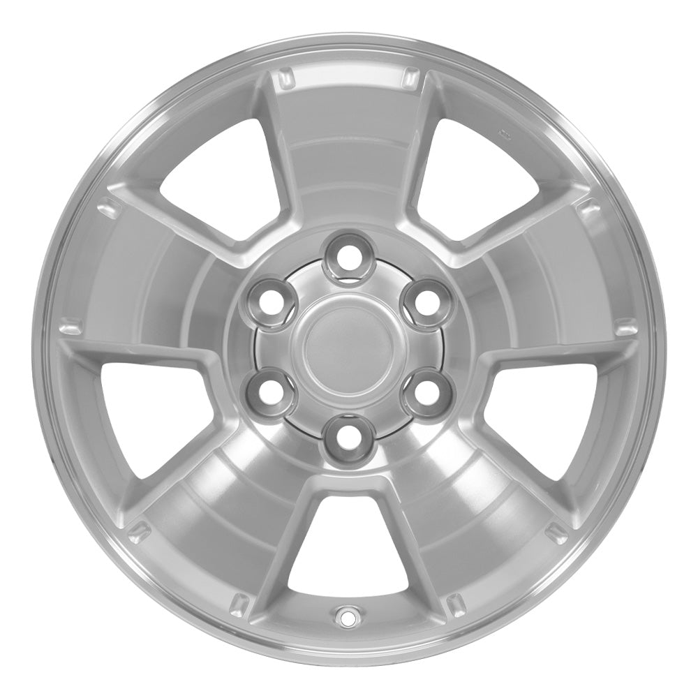 OE Wheels TY09-17075-6550-30MS 17" Replica fits Toyota 4Runner 17x7.5 Silver