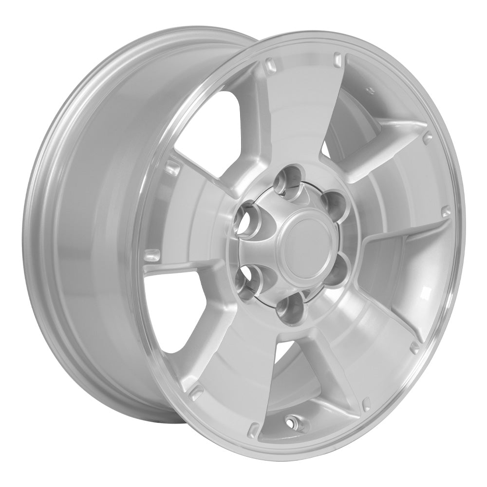 OE Wheels TY09-17075-6550-30MS 17" Replica fits Toyota 4Runner 17x7.5 Silver