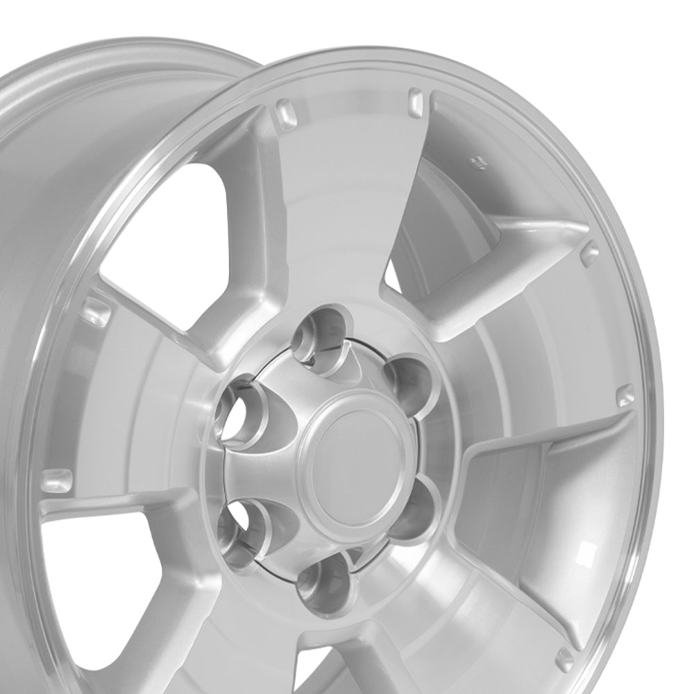 OE Wheels TY09-17075-6550-30MS 17" Replica fits Toyota 4Runner 17x7.5 Silver
