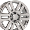 OE Wheels TY10-20070-6550-15C 20" Replica TY10 fits Toyota 4Runner 20x7 Chrome
