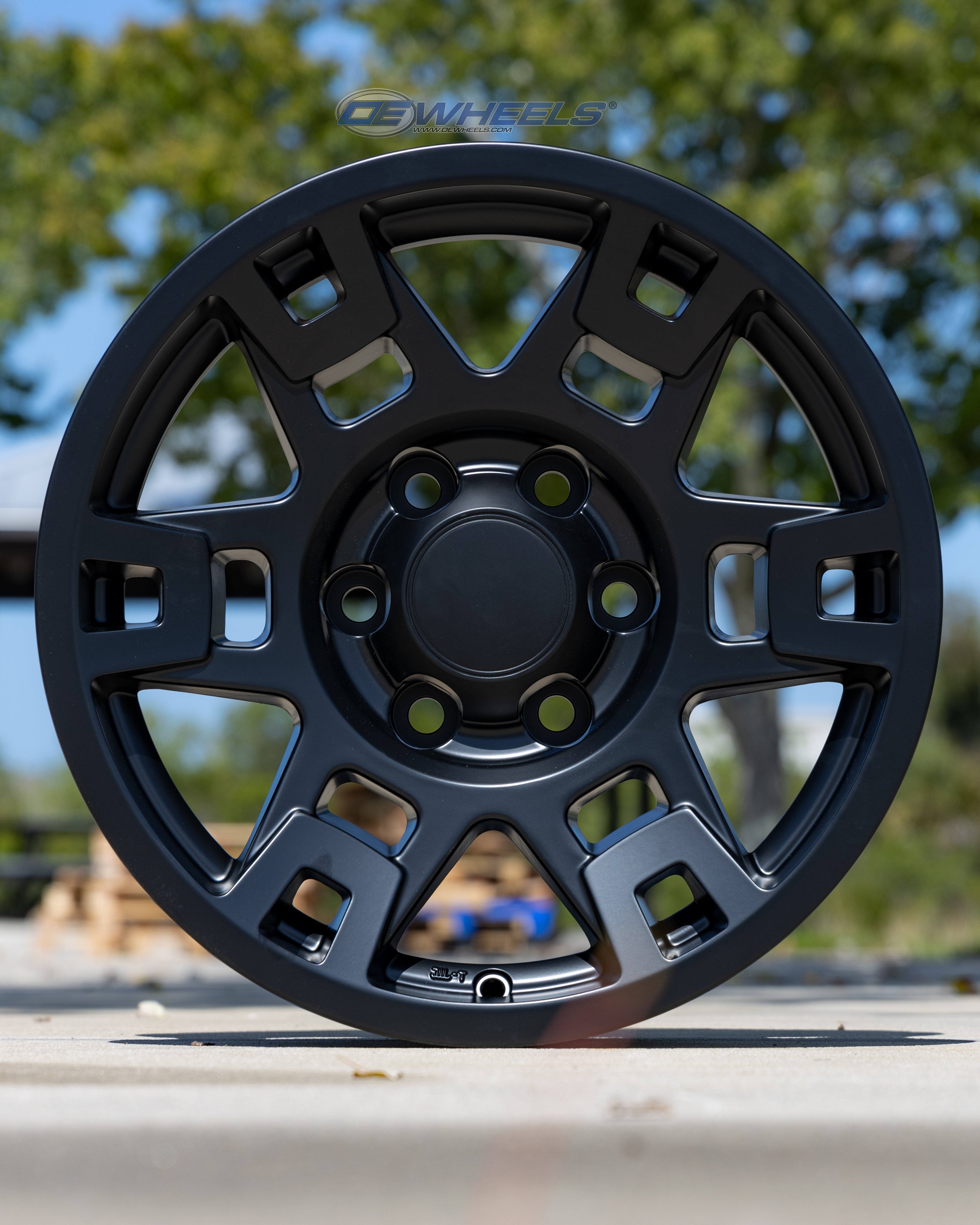 OE Wheels TY16B-17070-6550-4B1 17" Replica TY16B fits Toyota 4Runner Satin Black