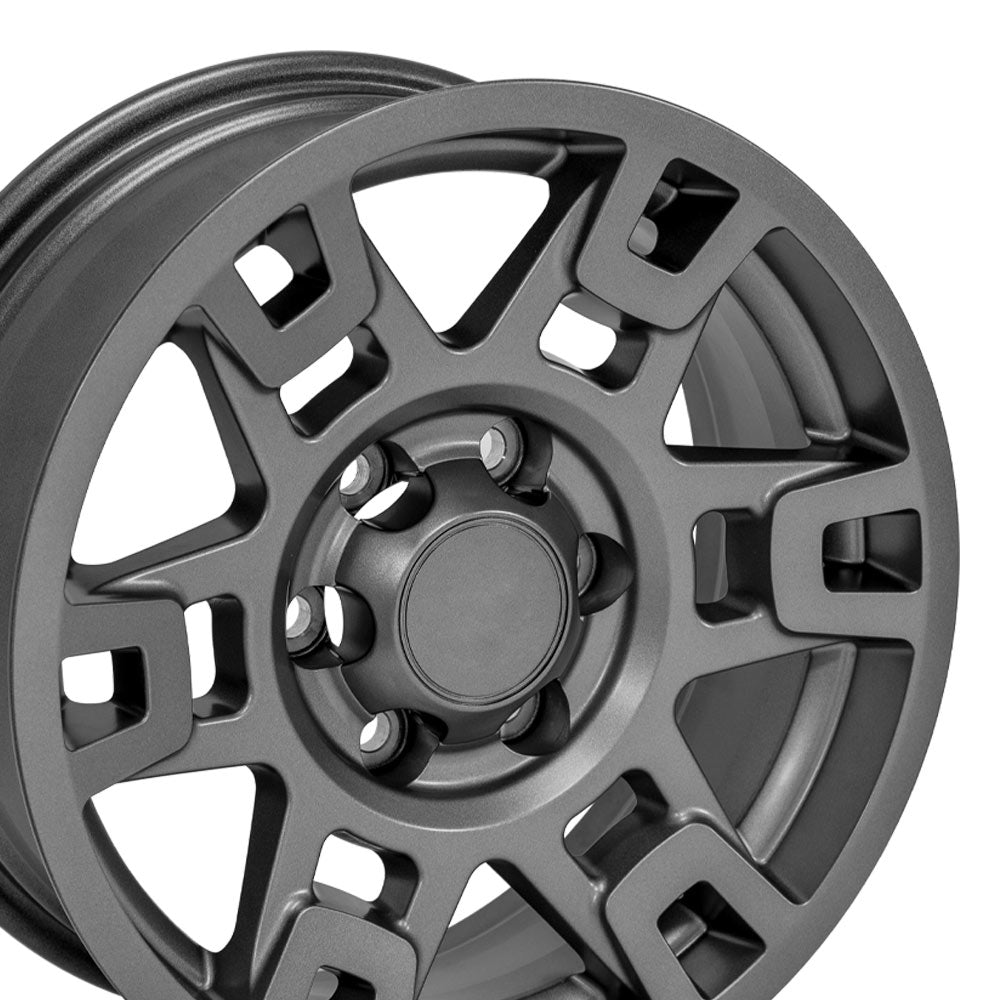 OE Wheels TY16B-17070-6550-4G1 17" Replica fits Toyota 4Runner Satin Graphite