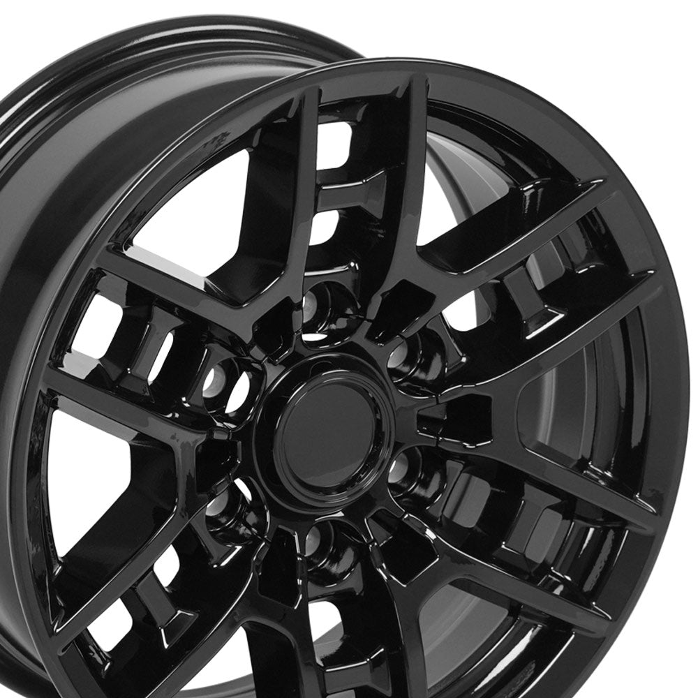 OE Wheels TY17-16070-6550-13B 16" Replica fits Toyota Tacoma TRD Gloss Black