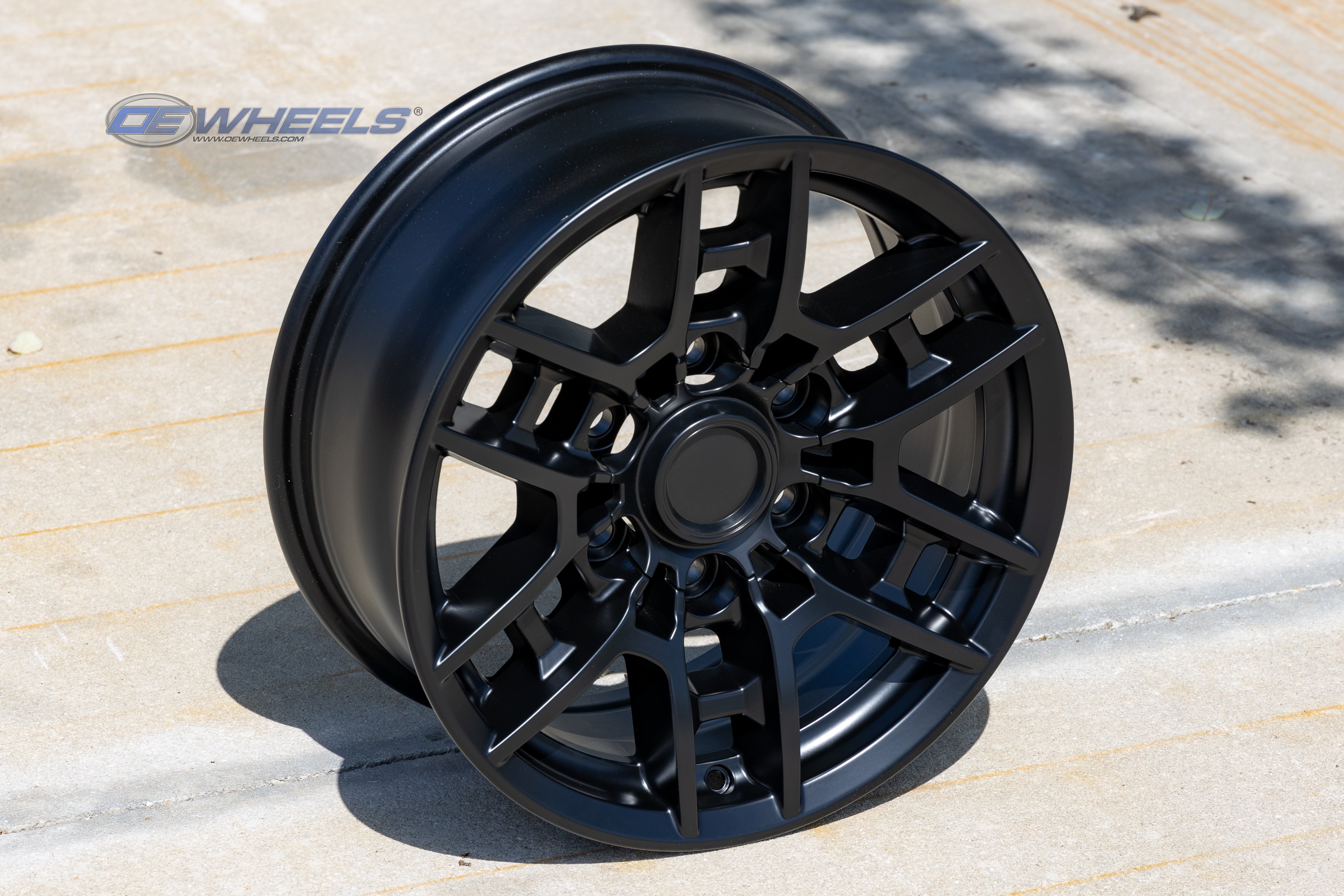 OE Wheels TY17-16070-6550-13B 16" Replica fits Toyota Tacoma TRD Gloss Black