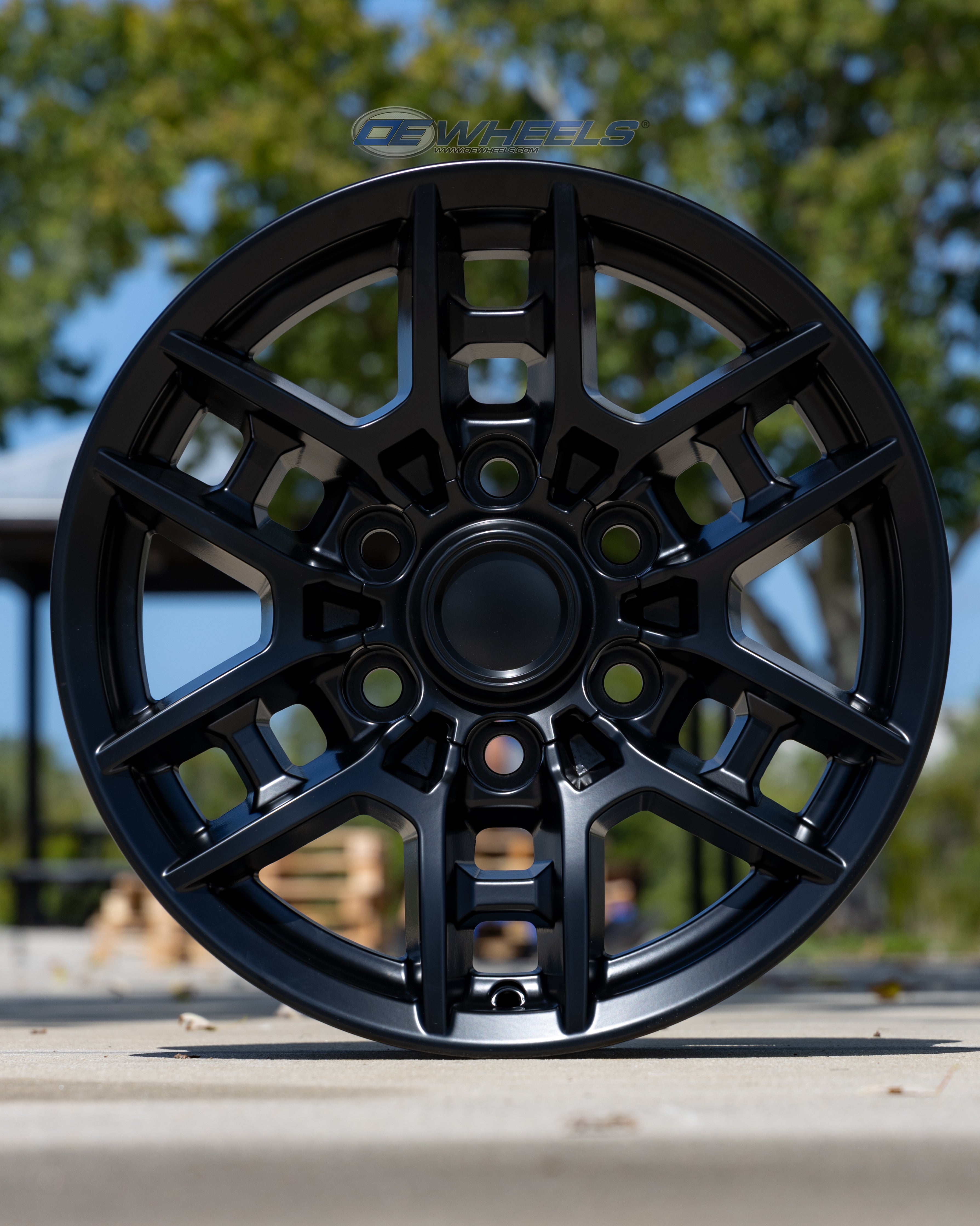 OE Wheels TY17-16070-6550-13B1 16" Replica fits Toyota Tacoma TRD Satin Black
