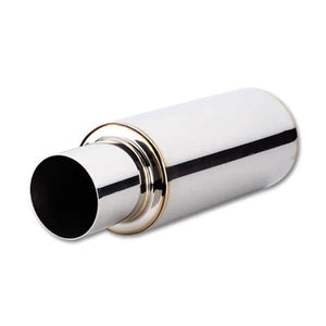 VIBRANT PERFORMANCE 1062 TPV TURBO Muffler w/ 4in Round Straight Cut Tip