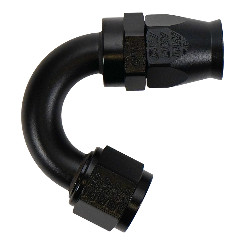 DeatschWerks 6-02-0881-B 10AN Female Flare Swivel (Incl Ferule/Olive) 150-degree Hose End PTFE
