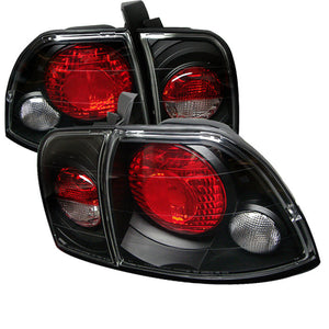 Spyder 5004215 fits Honda 96-97 Accord Euro Style Tail Lights Black ALT-YD-HA96