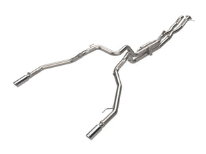 aFe 49-33152-P 24-25 fits Ford Ranger Raptor Vulcan Series 3in 304 SS Cat-Back Exhaust w/ Polished Tips