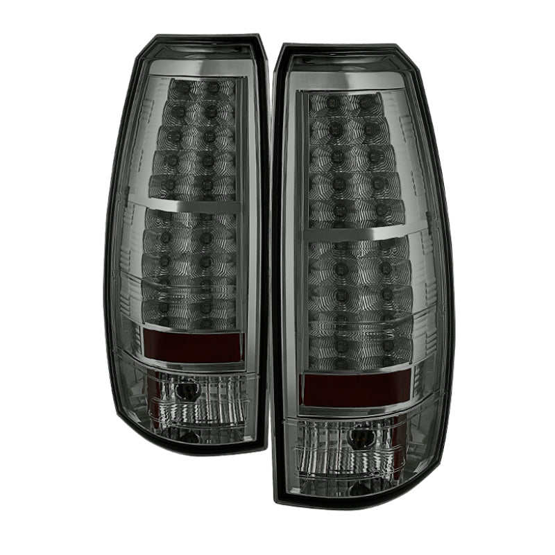 Spyder 5032485 fits Chevy 07-13 Avalanche LED Tail Lights Smoke ALT-YD-CAV07-LE