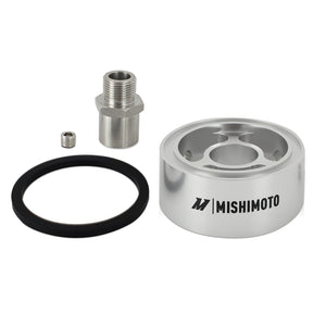 Mishimoto MMOC-SPC32-M20SL Oil Filter Spacer 32mm M20 x 1.5 Thread - Silver