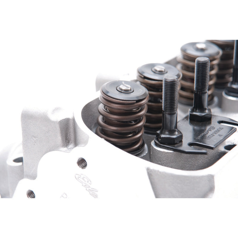 Edelbrock 61575 Cylinder Head fits Pontiac Performer D-Port 87cc Chambers for Hydraulic Roller Cam Complete