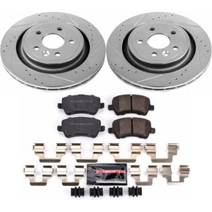 PowerStop K4702 fits Volvo 11-18 S60 Rear Z23 Evolution Sport Brake Kit