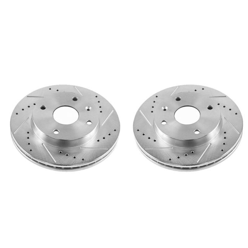 PowerStop fits Suzuki 04-08 Forenza Front Evolution Drilled & Slotted Rotors -