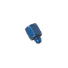 Russell 660010 Performance -8 AN Female to -4 AN to Male B-Nut Reducer (Blue)
