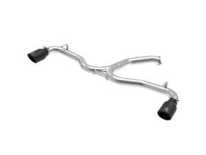 AFE 49-37002-1B  3-2.5in 304 SS Axle-Back Exh System w/Black Tip 2018 fits Hyun