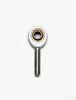 Wilwood bearing rod end male 1/4 ball ID 1/4-28 X1.00 ext. thd 3/8 width ptfe insert