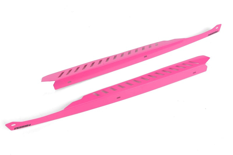 Perrin PSP-ENG-549HP 08-14 fits Subaru WRX/STI Fender Shroud Set - Hyper Pink