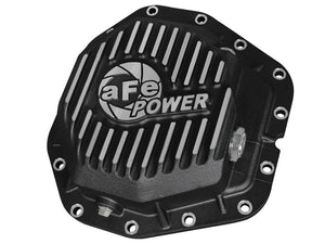 AFE 46-70382 Rear Diff Cover Black w/Machined Fins 17 fits Ford F-350/F-450 6.7