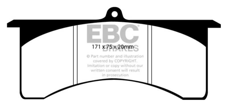 EBC DP21148 Brakes Greenstuff 2000 Series Sport Pads