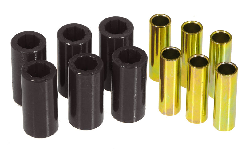 Prothane 1-1001-BL fits Jeep 55-75 CJ5/CJ6 Spring & Shackle Bushings - Black