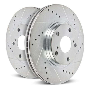 Power Stop 19-25 Acura RDX Front Drilled & Slotted Rotor - Pair