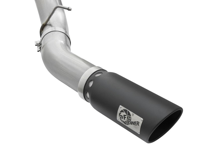 AFE 49-04081-B Exhaust 5in DPF-Back Aluminized Steel w/ Black Tips 16-17 fits G