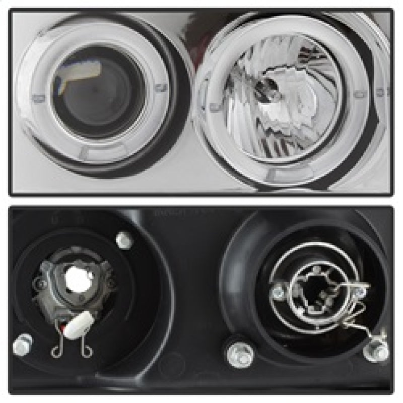 Spyder 5010612 fits GMC 07-13 Sierra 1500/2500/3500 Projector Headlights LED Ha