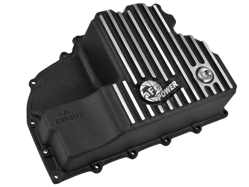 AFE 46-70282  Oil Pan Black Machined; 14-16 fits Dodge RAM 1500 EcoDiesel 3.0L