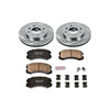 PowerStop KOE1092 fits Mitsubishi 02-07 Lancer Front Autospecialty Brake Kit