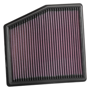 K&N Engineering 33-5061 K&N 17-18 fits Chrysler Pacifica V6 3.6L F/I Replacement Drop In Air Filter