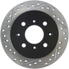 Stoptech 127.40017R 90-96 fits Acura Integra / 97-01 Integra (Exc. Type R) Slotted & Drilled Right Rear Rotor