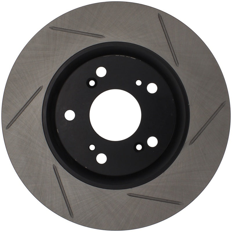 Stoptech 126.40057SR Power Slot Slotted 06-08 fits Honda Civic Si Front Right Rotor
