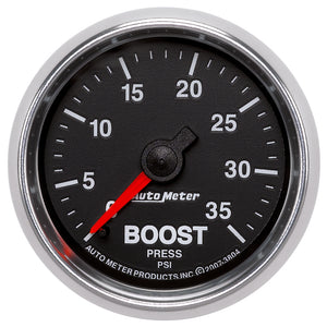 AutoMeter 3804 AutoMeter GS 2 1/16 inch 35PSI Mechanical Boost Gauge